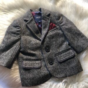 Ted Baker Grey Baby Blazer Jacket‎ Satin